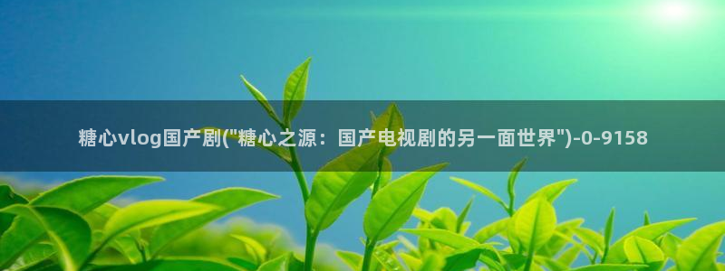 ww糖心vlog